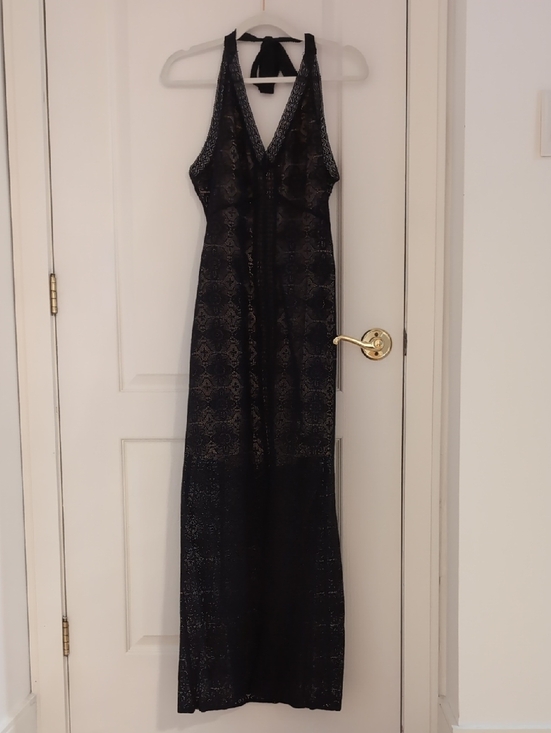 Guess Dresses & Skirts - Guess Black Lace V-Neck Maxi Dress